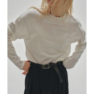 ヒューデイトゥイブニング*長袖カットソー シャツ パール 36の ヒューデイトゥイブニング*長袖カットソー シャツ パール 36の