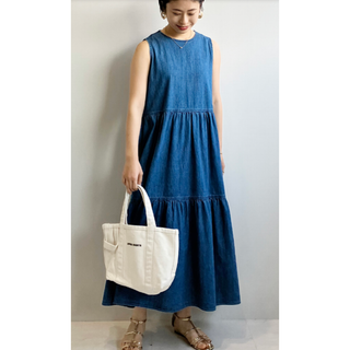 Healthy DENIM - 新品タグ付き・ヘルシーデニムHealthy denimティアードワンピース♪1
