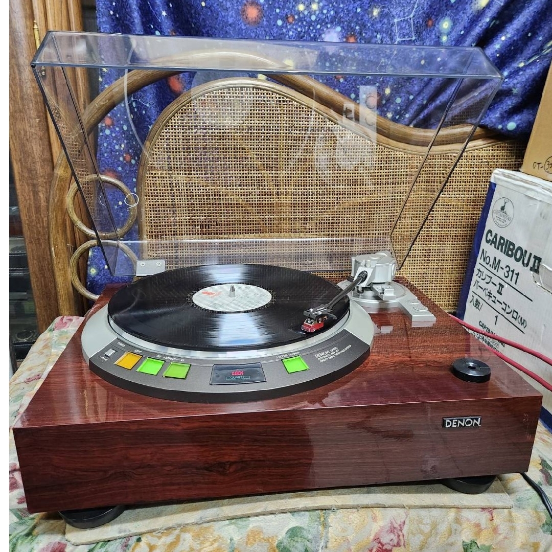 DENON - レストア済!新品MCカートリッジ付DENON超高級レコード DENON - レストア済!新品MCカートリッジ付DENON超高級レコード