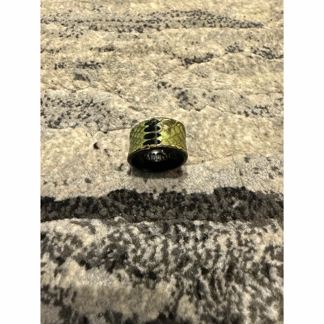 gunda - 00s gunda sneak leather ring リング y2k レザーの通販 gunda - 00s gunda sneak leather ring リング y2k レザーの通販