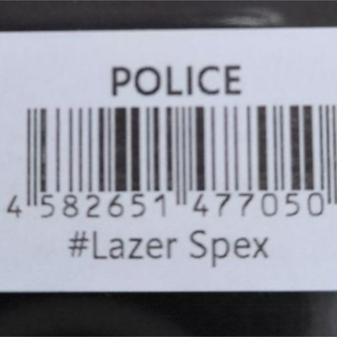新品未使用】DRT ポリス police レーザースペックの通販 by S 新品未使用】DRT ポリス police レーザースペックの通販 by S
