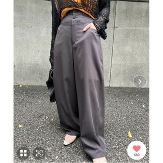 Ameri VINTAGE - AMERI OVAL WIDE PANTS ワイドパンツの通販 by Ameri VINTAGE - AMERI OVAL WIDE PANTS ワイドパンツの通販 by
