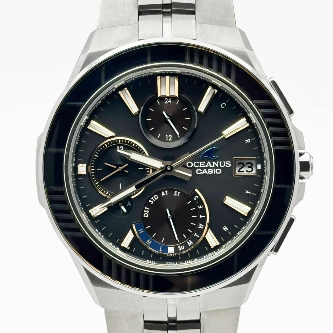CASIO - 極美品 カシオ オシアナス マンタ 江戸切子 OCW-S5000D CASIO - 極美品 カシオ オシアナス マンタ 江戸切子 OCW-S5000D