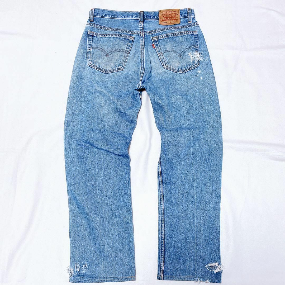 Levi's - リーバイス 501xx 90's USA製 W33 ダメージ インディゴ Levi's - リーバイス 501xx 90's USA製 W33 ダメージ インディゴ