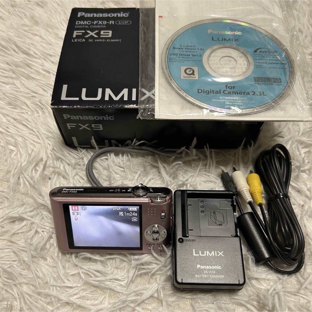 LUMIX - Panasonic LUMIX DMC-FX66 (箱は別品番のもの)の通販 LUMIX - Panasonic LUMIX DMC-FX66 (箱は別品番のもの)の通販