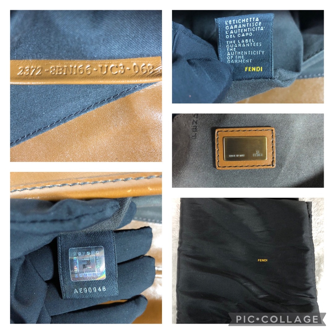 FENDI - フェンディ FENDI ハンドバッグ レザー チェーン FENDI - フェンディ FENDI ハンドバッグ レザー チェーン