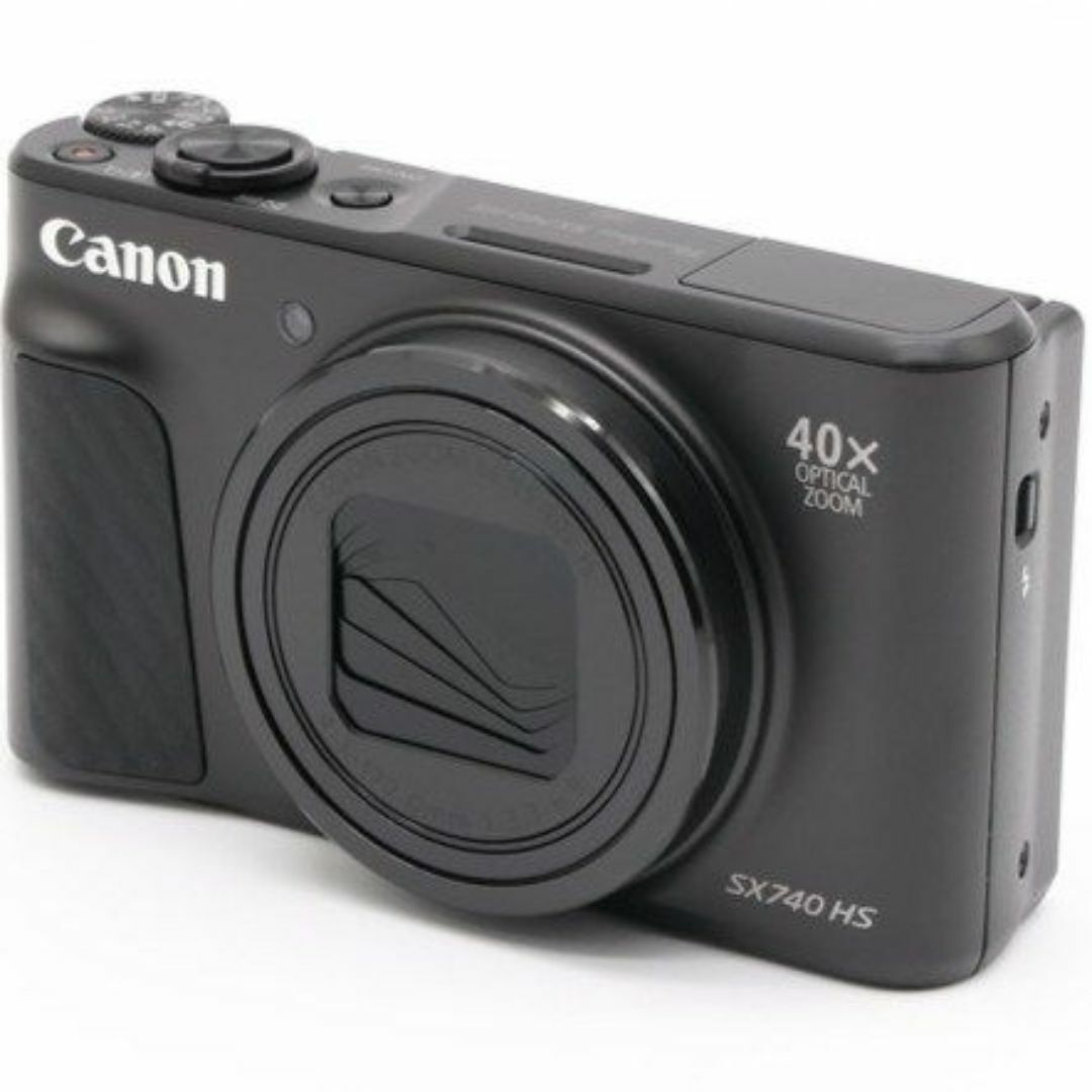 未使用品> Canon PowerShot SX740 HS ブラックの通販 by 全商品 未使用品> Canon PowerShot SX740 HS ブラックの通販 by 全商品