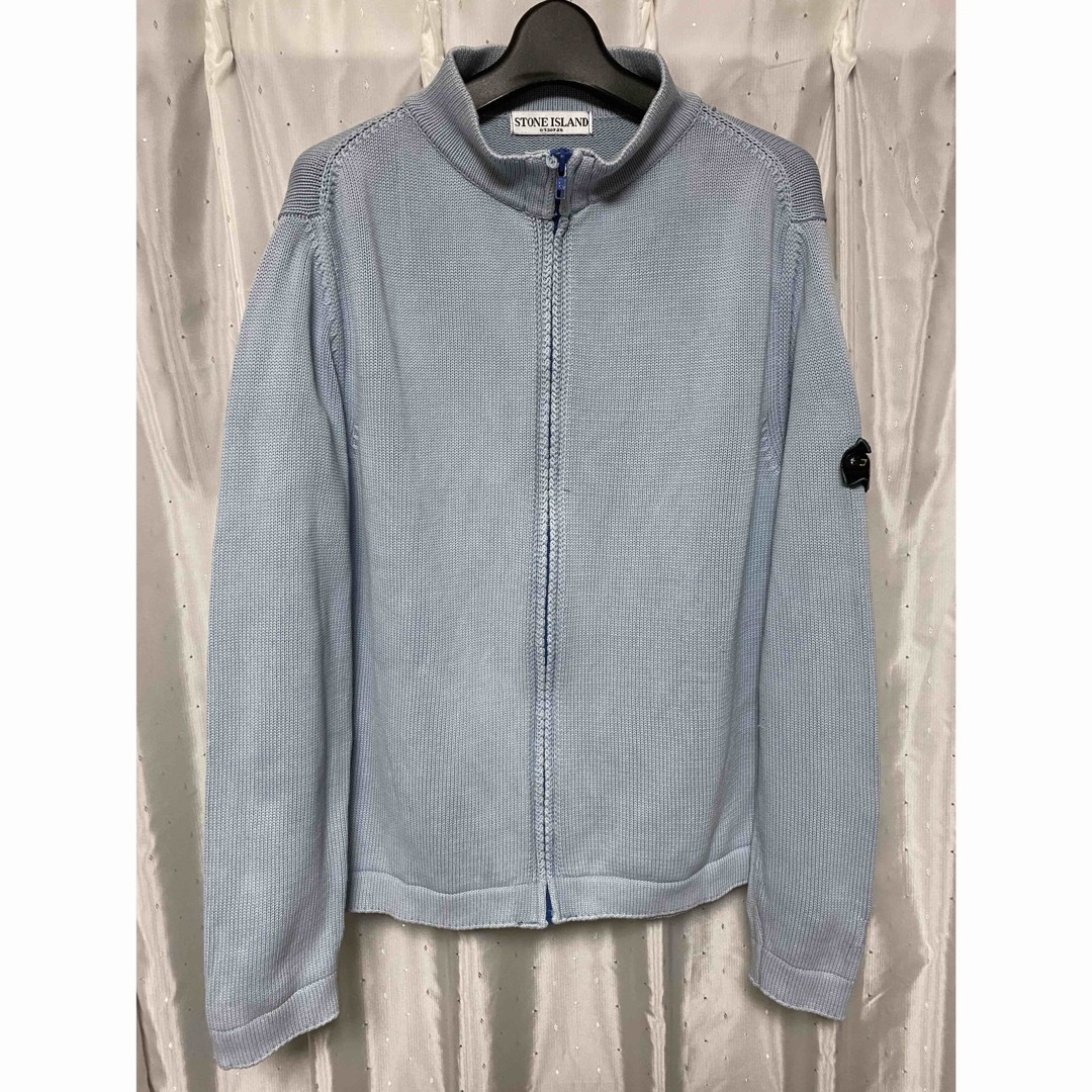 STONE ISLAND - STONE ISLAND 90s DRIVERS KNIT BLUEの通販 by STONE ISLAND - STONE ISLAND 90s DRIVERS KNIT BLUEの通販 by