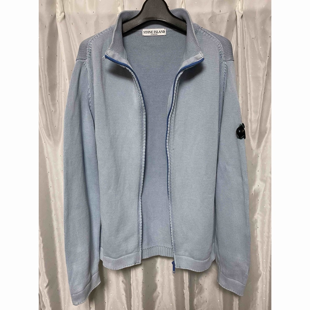 STONE ISLAND - STONE ISLAND 90s DRIVERS KNIT BLUEの通販 by STONE ISLAND - STONE ISLAND 90s DRIVERS KNIT BLUEの通販 by