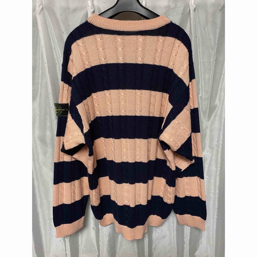 STONE ISLAND - STONE ISLAND 80s CABLE BORDER KNITの通販 by STONE ISLAND - STONE ISLAND 80s CABLE BORDER KNITの通販 by