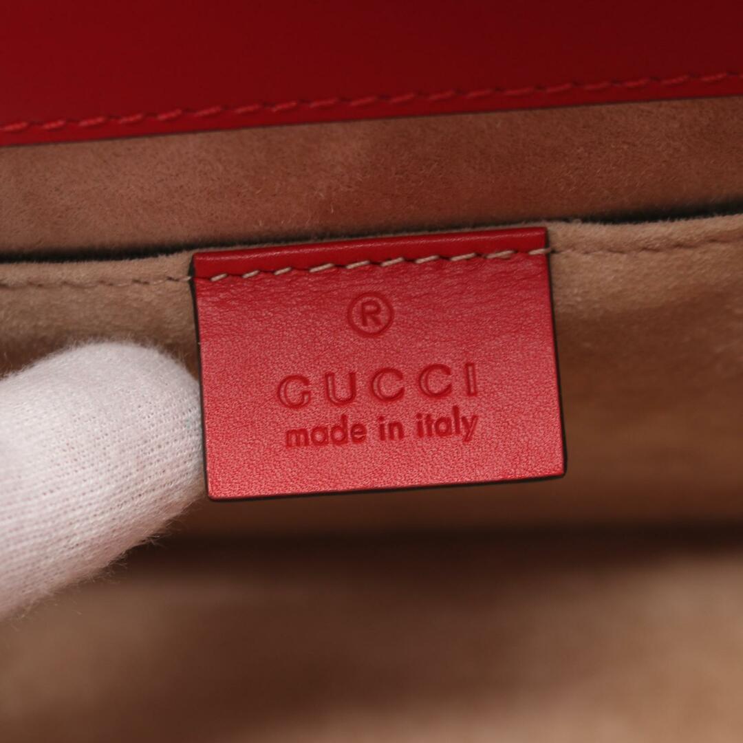 GUCCI - グッチ GUCCI シルヴィ シェリーライン ハンドバッグ GUCCI - グッチ GUCCI シルヴィ シェリーライン ハンドバッグ