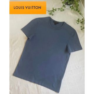 LOUIS VUITTON - ルイヴィトン モノグラム ロゴ刺繍 半袖Tシャツ LOUIS VUITTON - ルイヴィトン モノグラム ロゴ刺繍 半袖Tシャツ