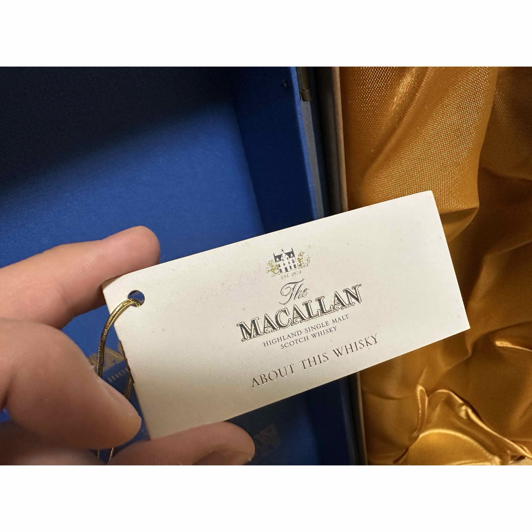 マッカラン - 【未開栓、希少な旧ボトル&青箱】ザ・マッカラン マッカラン - 【未開栓、希少な旧ボトル&青箱】ザ・マッカラン