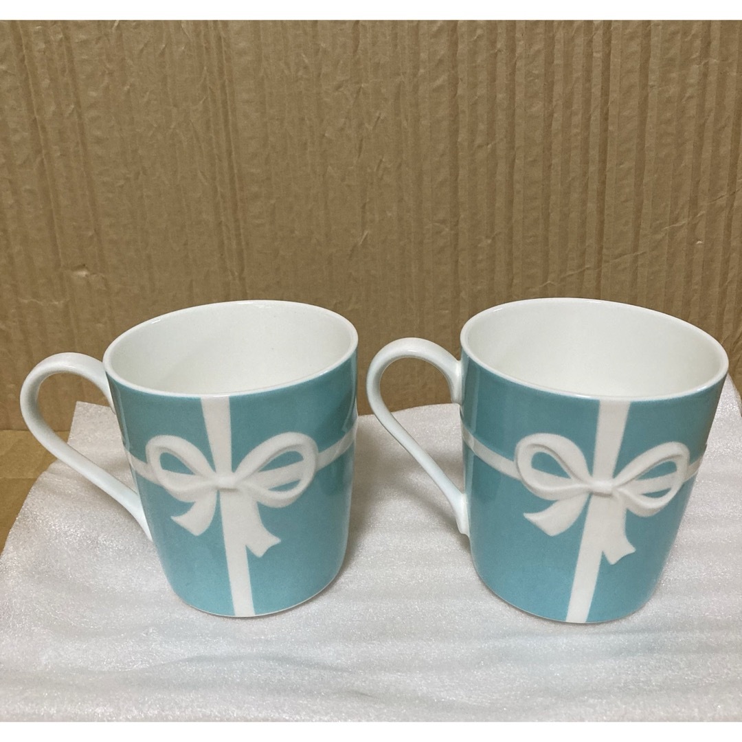 Tiffany & Co. - ティファニー ブルーボックス マグカップ 2個 Tiffany & Co. - ティファニー ブルーボックス マグカップ 2個