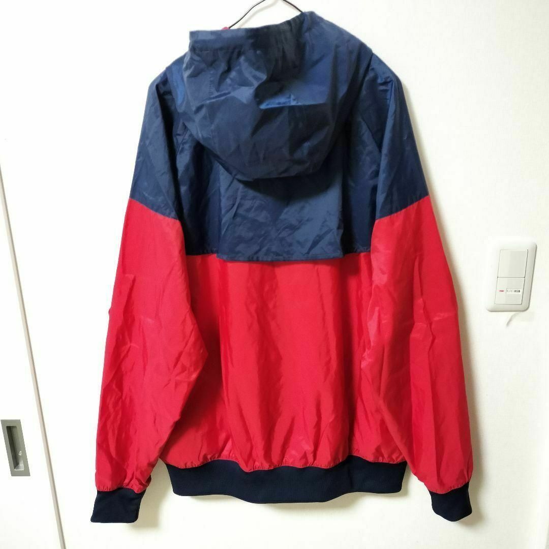 NIKE - NIKE 赤紺 ウィンドライナー フーデッド ナイロン NIKE - NIKE 赤紺 ウィンドライナー フーデッド ナイロン