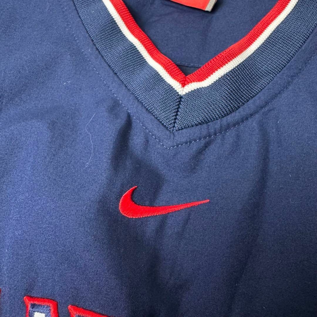 NIKE - NIKE MLB 刺繍 センターロゴ RANGERS ナイロンプル NIKE - NIKE MLB 刺繍 センターロゴ RANGERS ナイロンプル