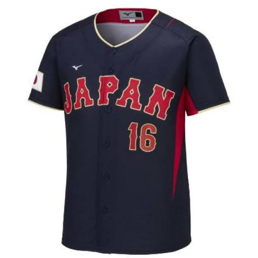 MIZUNO - WBC ユニフォーム 16 大谷翔平 M 2023 ビジターの通販 MIZUNO - WBC ユニフォーム 16 大谷翔平 M 2023 ビジターの通販