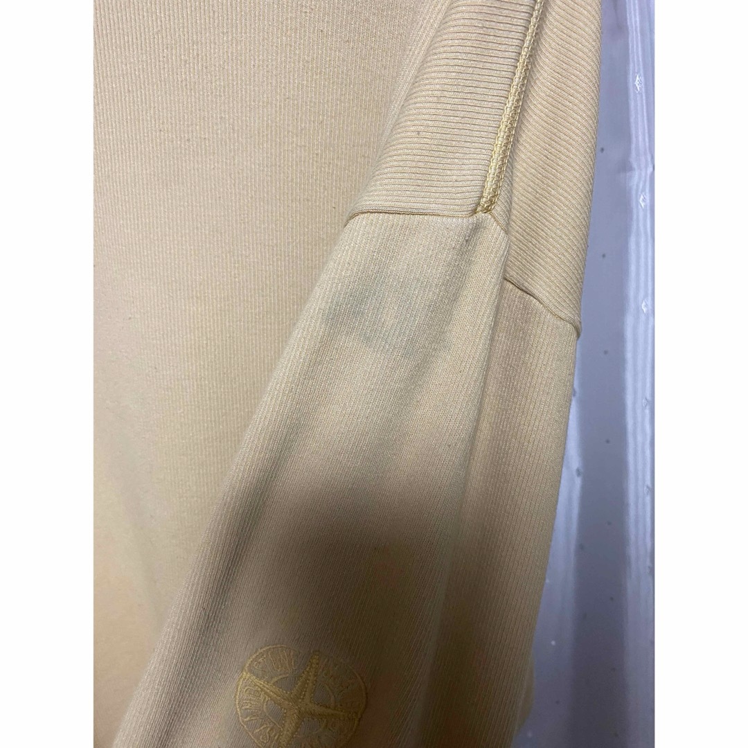 STONE ISLAND - STONE ISLAND 98ss COMPASS LOGO SWEAT YELの STONE ISLAND - STONE ISLAND 98ss COMPASS LOGO SWEAT YELの