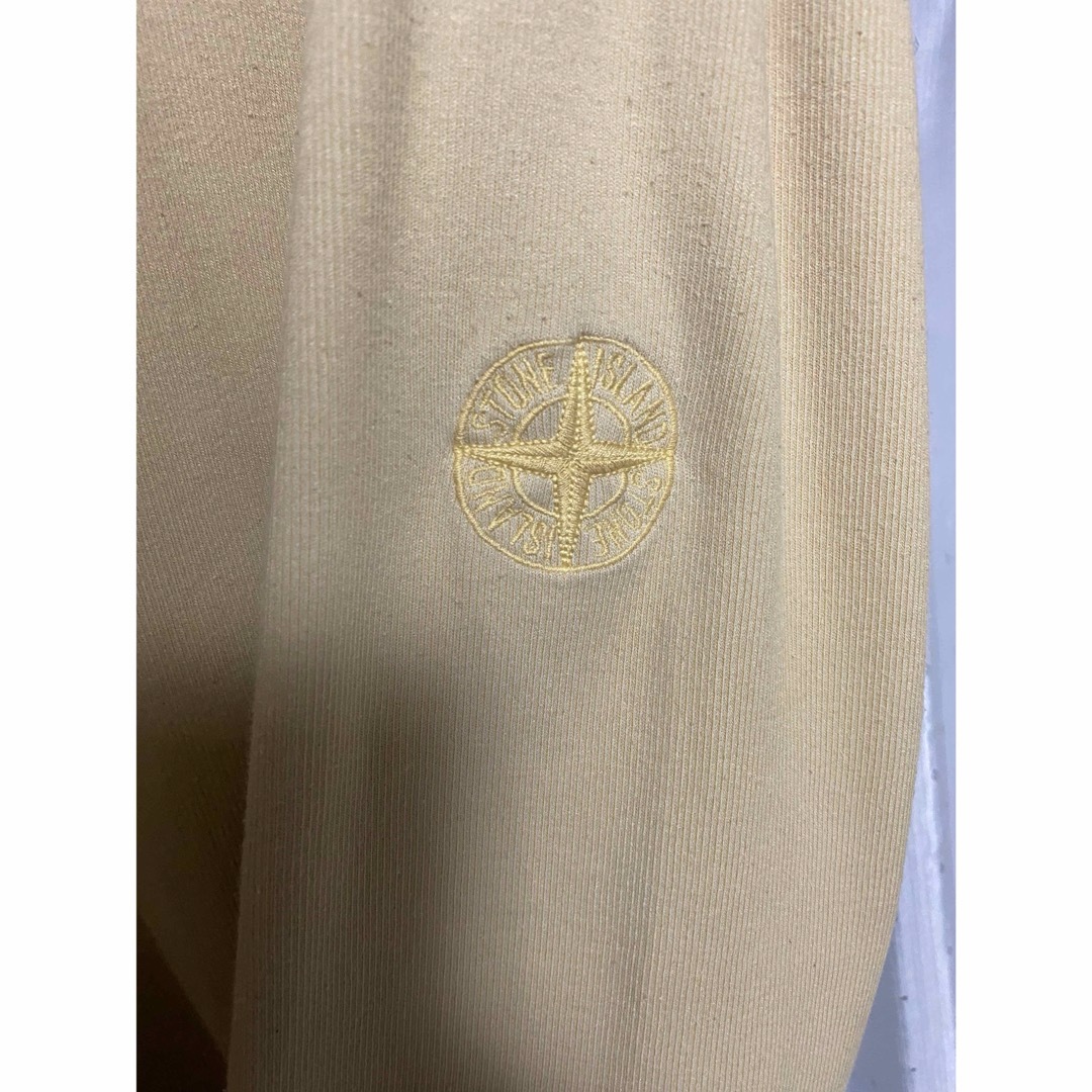 STONE ISLAND - STONE ISLAND 98ss COMPASS LOGO SWEAT YELの STONE ISLAND - STONE ISLAND 98ss COMPASS LOGO SWEAT YELの