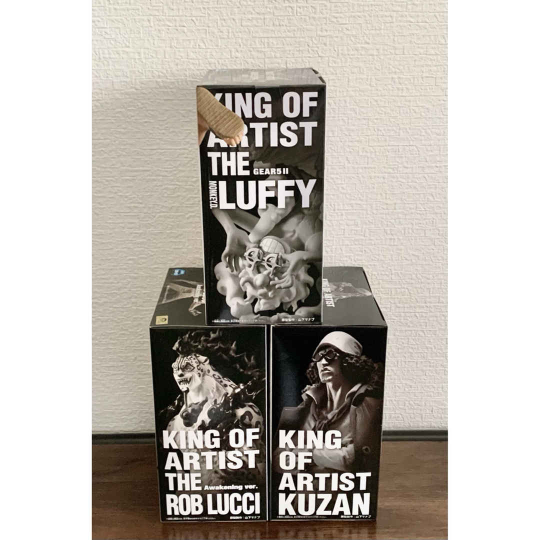 ONE PIECE - ワンピース KING OF ARTIST フィギュア 3点セットの ONE PIECE - ワンピース KING OF ARTIST フィギュア 3点セットの