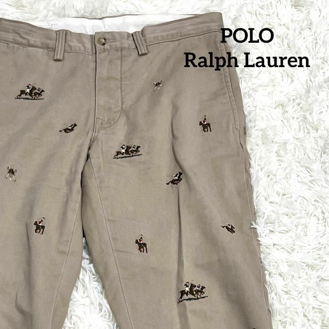 POLO RALPH LAUREN - 【希少】POLO Ralph Lauren チノパン 総柄 POLO RALPH LAUREN - 【希少】POLO Ralph Lauren チノパン 総柄