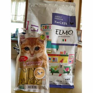 ELMO インドア キャットフード2キロ おまけ付きの通販 by まり ELMO インドア キャットフード2キロ おまけ付きの通販 by まり
