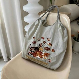 Caffarel - 【新品未使用】刺繍エコバッグ カファレル ボール Caffarel - 【新品未使用】刺繍エコバッグ カファレル ボール