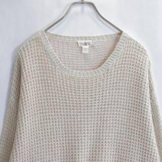 J.Crew - 90年代ビンテージ J.CREW 巨人タグ ローゲージニットの J.Crew - 90年代ビンテージ J.CREW 巨人タグ ローゲージニットの