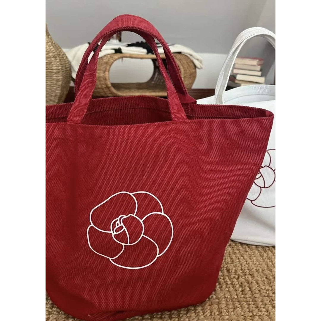 CHANEL - シャネルNo.1 ノベルティCHANEL トートバッグ エコ CHANEL - シャネルNo.1 ノベルティCHANEL トートバッグ エコ
