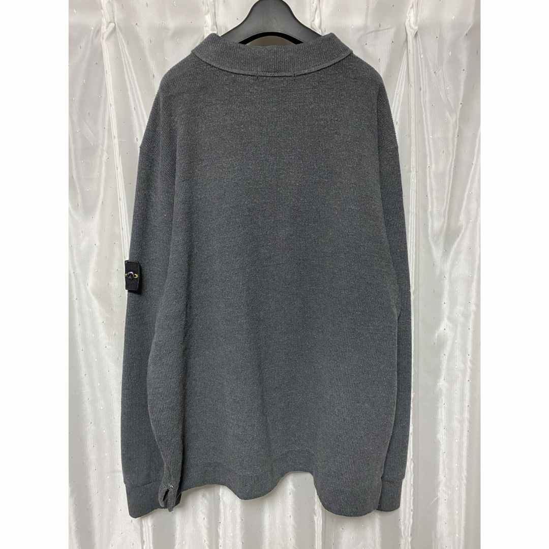 STONE ISLAND - STONE ISLAND 01aw モックネックニット グレーの STONE ISLAND - STONE ISLAND 01aw モックネックニット グレーの