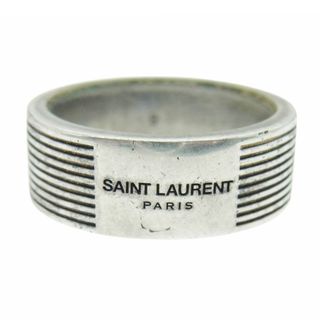 SAINT LAURENT - SAINT LAURENT サンローラン ロゴ リング SAINT LAURENT - SAINT LAURENT サンローラン ロゴ リング