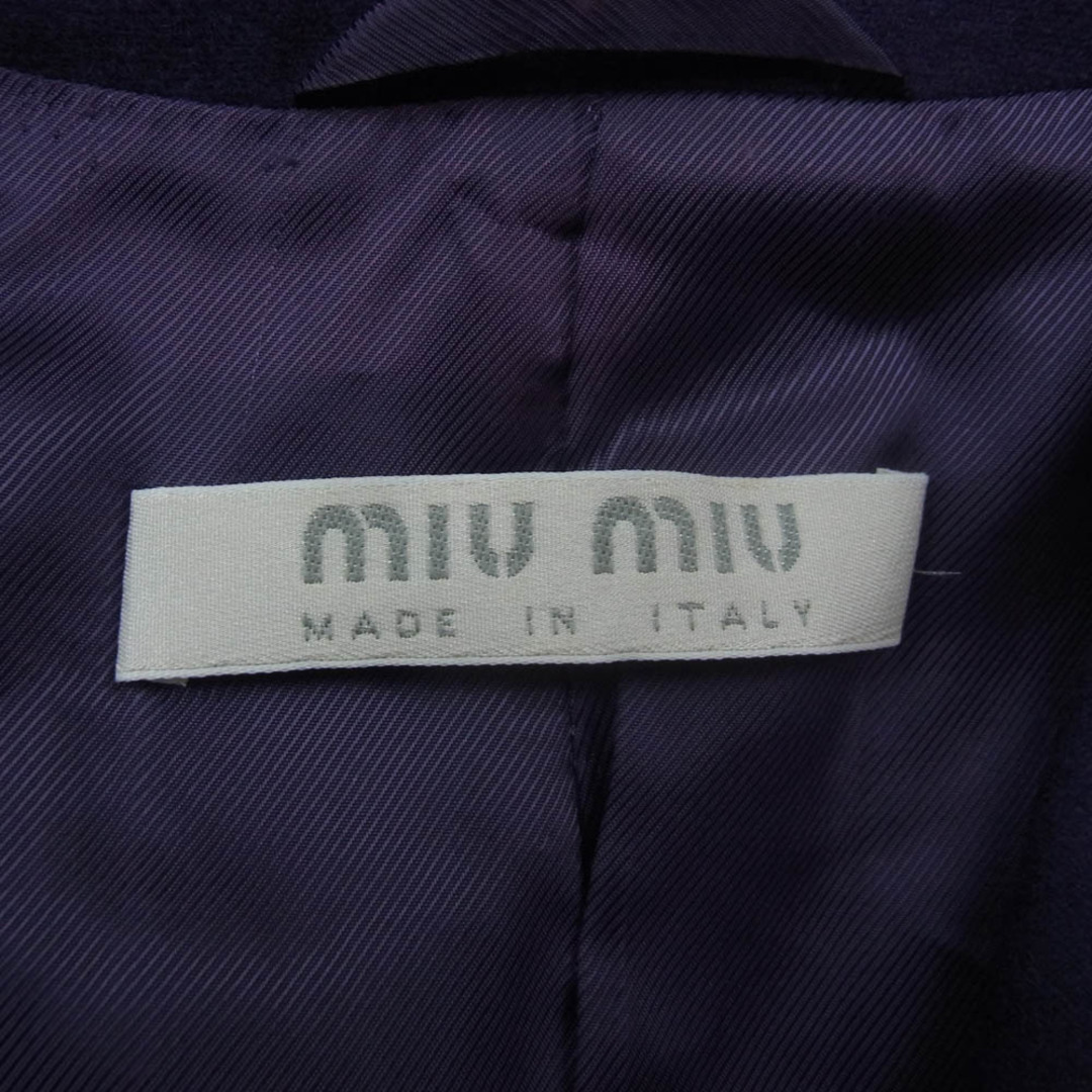 MIU MIU - MIUMIU ミュウミュウ ヴァージンウール 2B テーラード MIU MIU - MIUMIU ミュウミュウ ヴァージンウール 2B テーラード