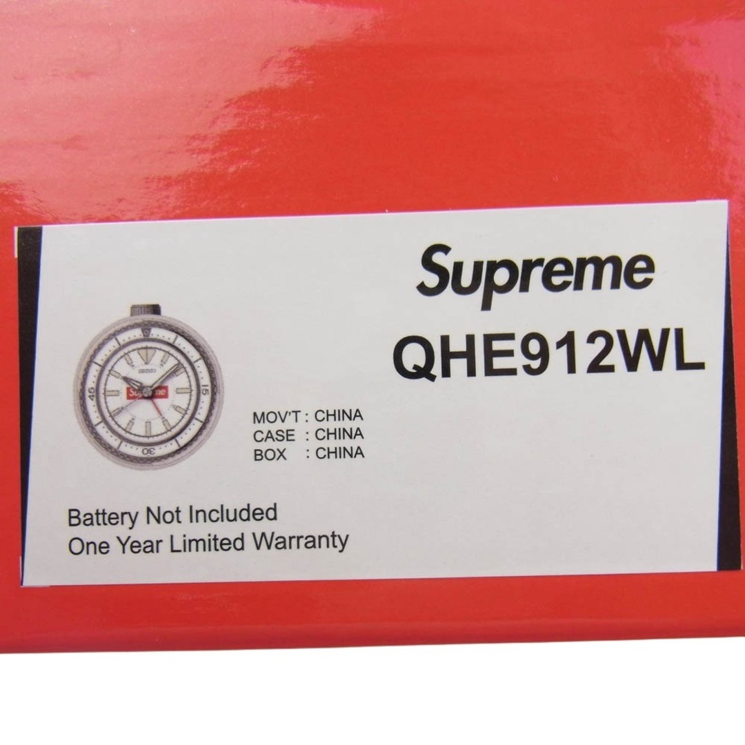Supreme - Supreme シュプリーム 25SS QHE912WL Seiko Mai Alarm Supreme - Supreme シュプリーム 25SS QHE912WL Seiko Mai Alarm