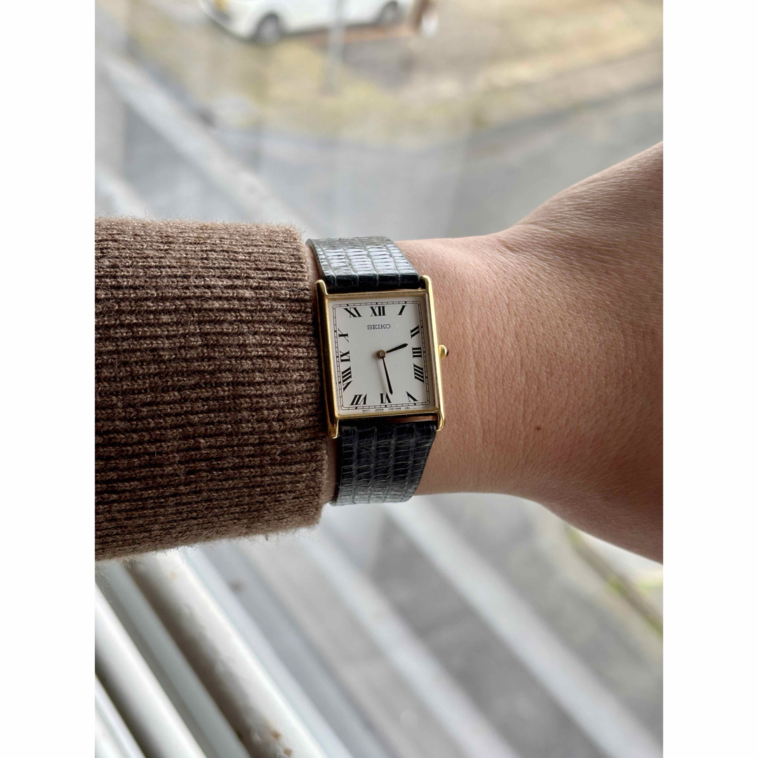 SEIKO - SEIKO セイコー V700-5K39 ヴィンテージ スクエア腕時計 SEIKO - SEIKO セイコー V700-5K39 ヴィンテージ スクエア腕時計