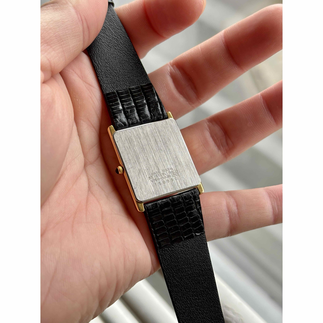 SEIKO - SEIKO セイコー V700-5K39 ヴィンテージ スクエア腕時計 SEIKO - SEIKO セイコー V700-5K39 ヴィンテージ スクエア腕時計