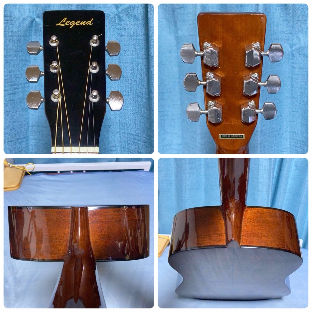 牛骨】LEGEND!LAW20!アコギ!【弾き易く調整☆新品の弦】の 牛骨】LEGEND!LAW20!アコギ!【弾き易く調整☆新品の弦】の