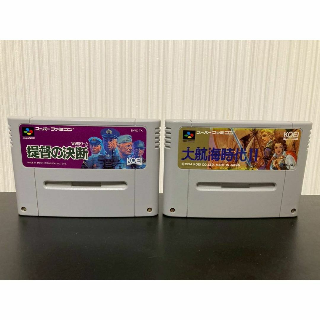 スーパーファミコン - SFC 提督の決断 大航海時代Ⅱ スーパーファミコン - SFC 提督の決断 大航海時代Ⅱ