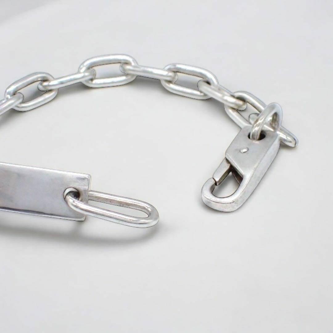 GUCCI - オールドグッチ ブレスレット ID エリプスチェーン 925 GUCCI - オールドグッチ ブレスレット ID エリプスチェーン 925