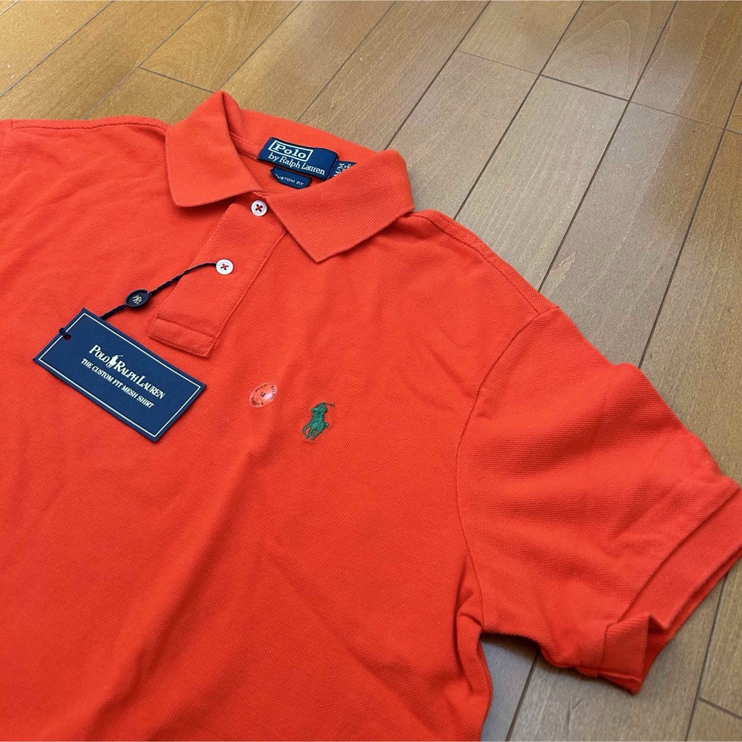 Ralph Lauren - 新品 90s POLO Ralph Lauren 半袖ポロシャツ 赤 Ralph Lauren - 新品 90s POLO Ralph Lauren 半袖ポロシャツ 赤