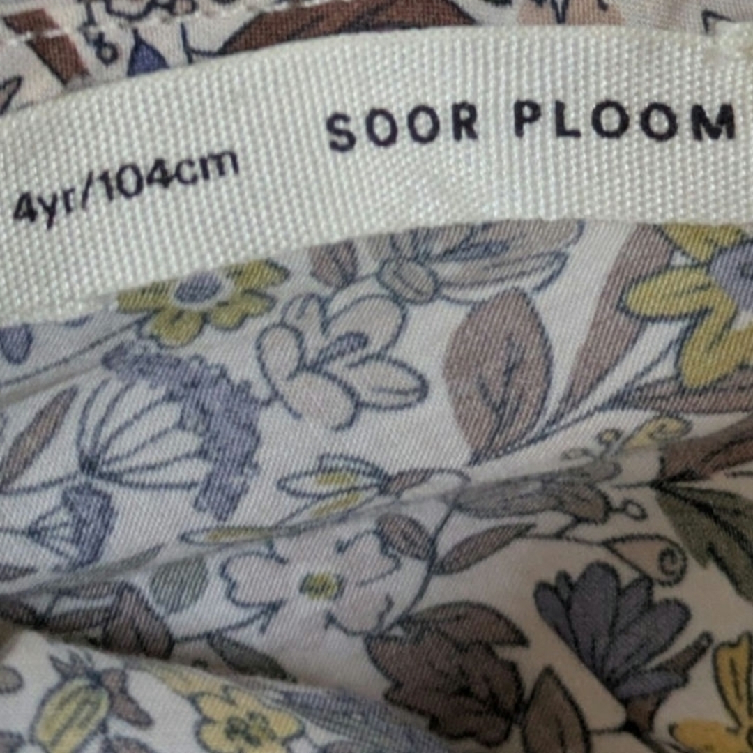 SOOR PLOOM - soor ploom ワンピース ドレス 4yの通販 by たー's SOOR PLOOM - soor ploom ワンピース ドレス 4yの通販 by たー's