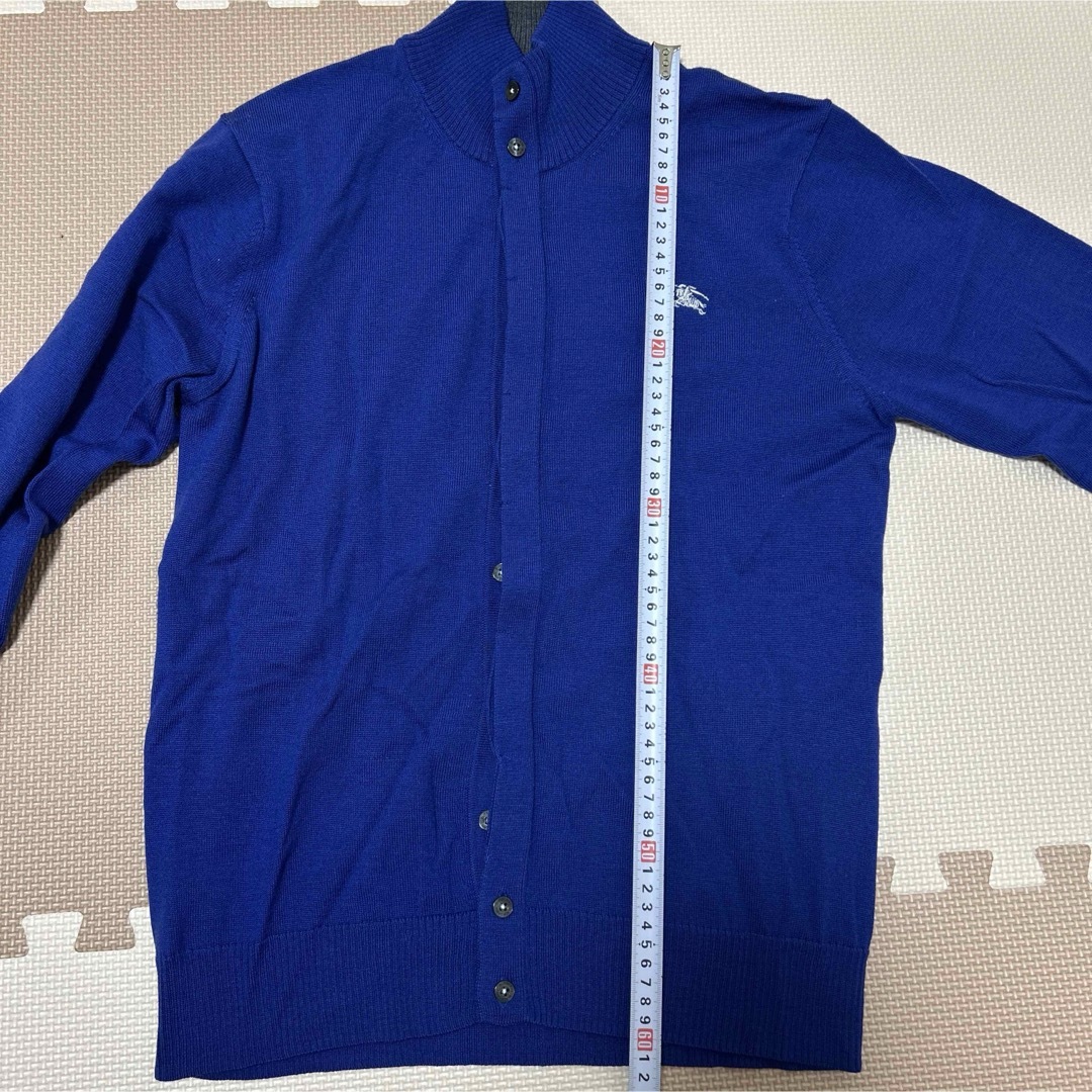 BURBERRY BLACK LABEL - 美品 バーバリーブラックレーベル 青色 BURBERRY BLACK LABEL - 美品 バーバリーブラックレーベル 青色