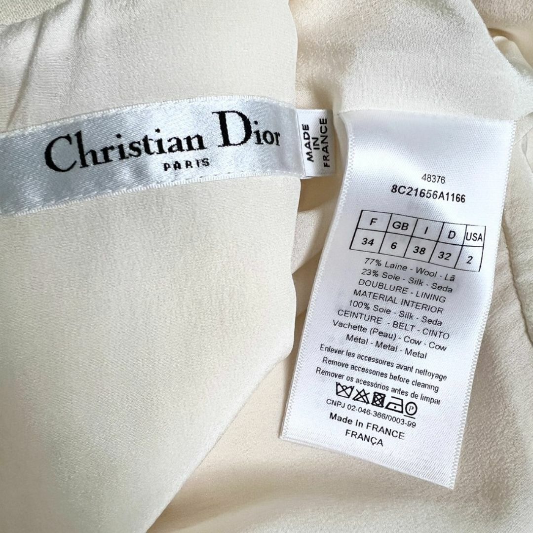 Christian Dior - 未使用☆Christian Dior☆最新タグ☆シルク Christian Dior - 未使用☆Christian Dior☆最新タグ☆シルク