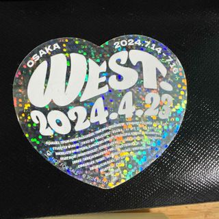 WEST - WEST. A.H.O 銀テープの通販 by ななな's shop|ウエスト WEST - WEST. A.H.O 銀テープの通販 by ななな's shop|ウエスト