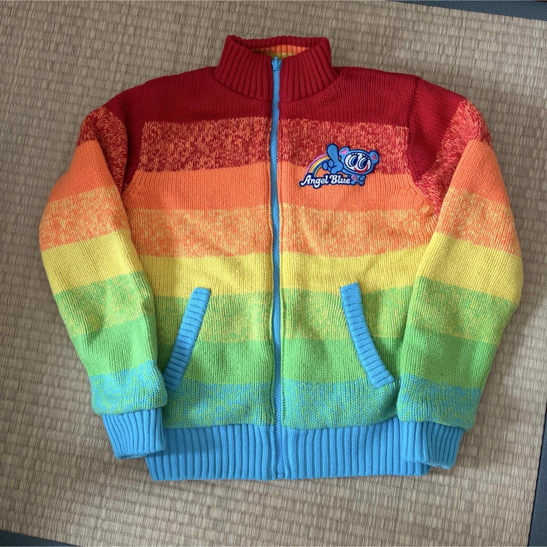 【希少】エンジェルブルー ニット アウター ジャンパー ナカムラくん 平成レトロ angelblue - 美品♪ Angel Blue エンジェルブルー ニット