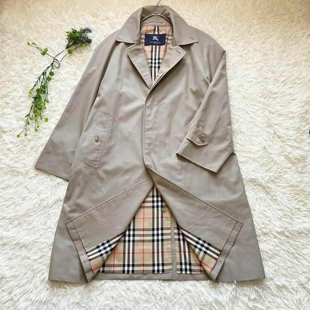 BURBERRY - 【極美品】バーバリー ロングステンカラーコート BURBERRY - 【極美品】バーバリー ロングステンカラーコート