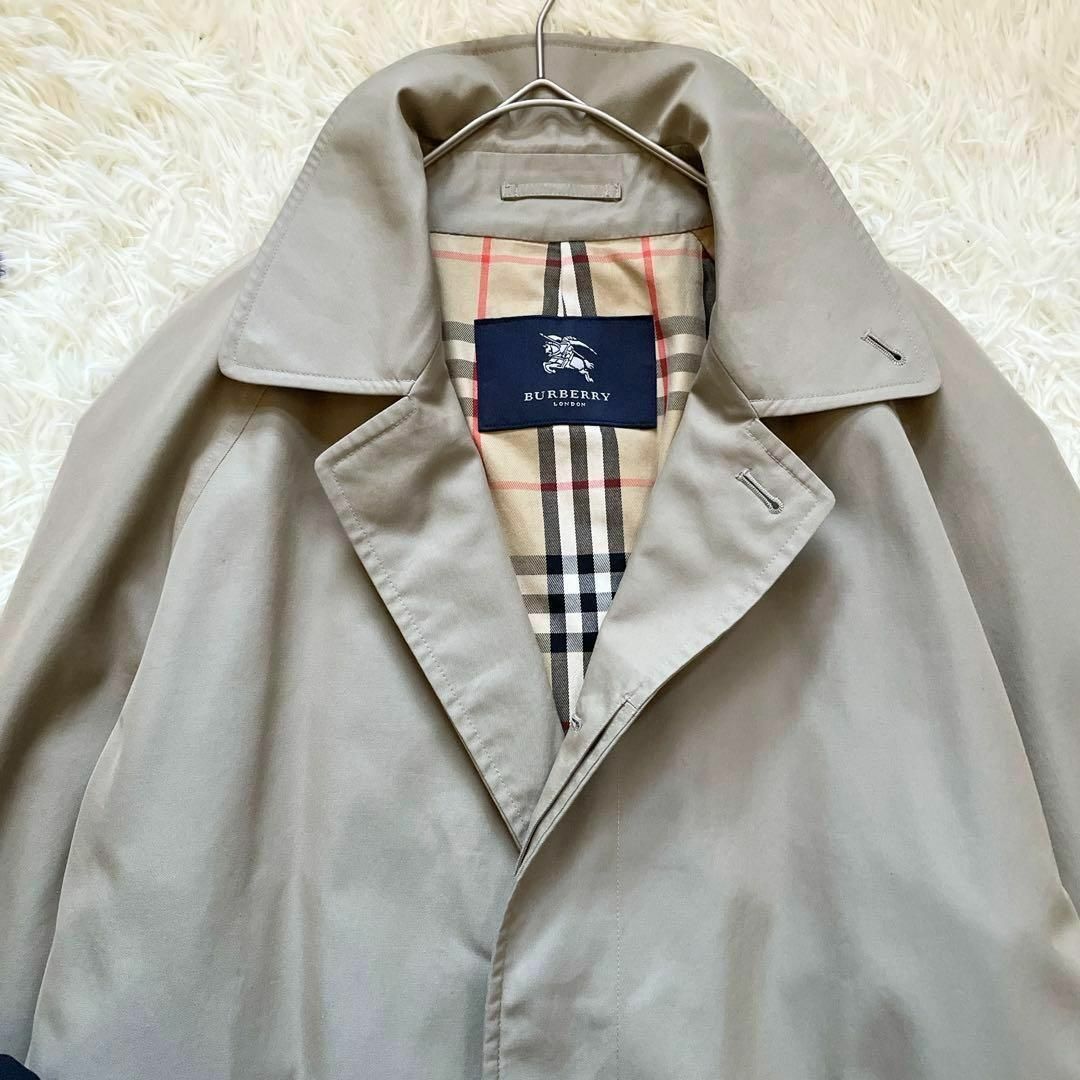 BURBERRY - 【極美品】バーバリー ロングステンカラーコート BURBERRY - 【極美品】バーバリー ロングステンカラーコート