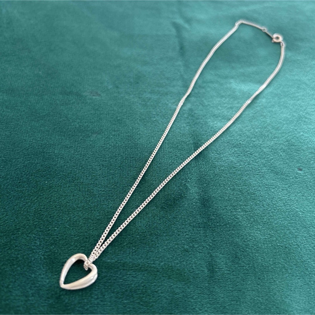 4℃ - 4℃ オープンハート シルバーネックレスの通販 by mmm 4℃ - 4℃ オープンハート シルバーネックレスの通販 by mmm