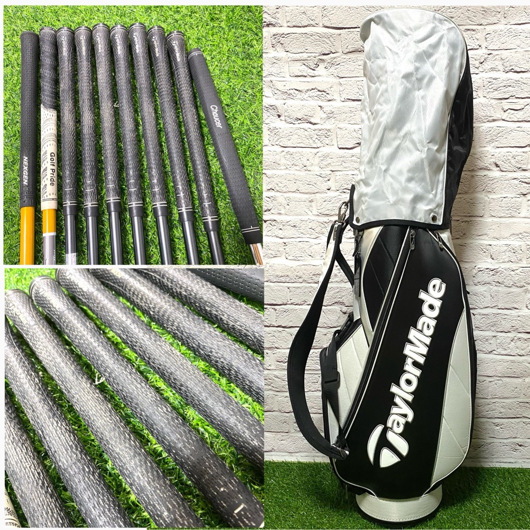 TaylorMade - テーラーメイド R11 rac ゴルフセット 10本 右 TaylorMade - テーラーメイド R11 rac ゴルフセット 10本 右