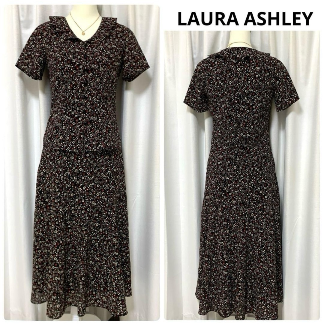 LAURA ASHLEY - 美品 ローラアシュレイ 花柄 スカート LAURA ASHLEY - 美品 ローラアシュレイ 花柄 スカート