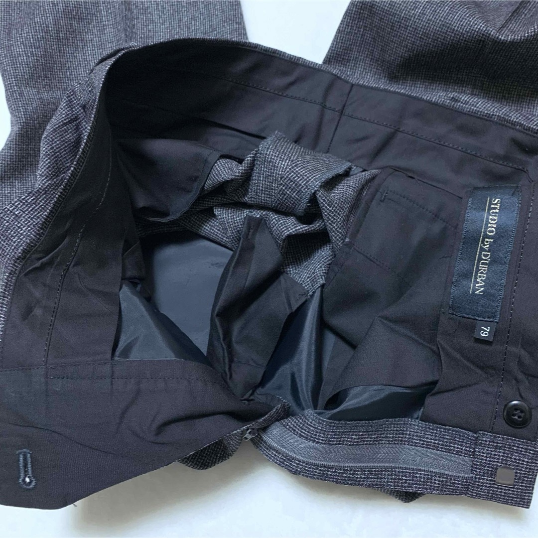 D'URBAN - 新品 STUDIO by DURBAN 洗える スラックス ウエスト D'URBAN - 新品 STUDIO by DURBAN 洗える スラックス ウエスト